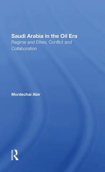 Cover of Saudi Arabia in the Oil Era