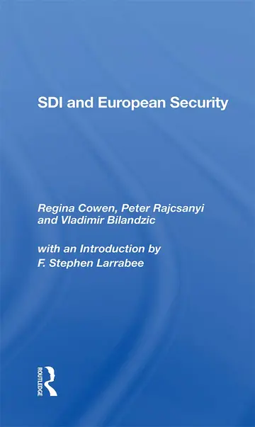 Cover of Sdi and European Security