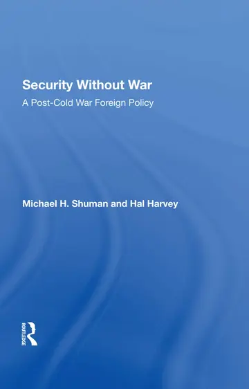 Cover of Security Without War