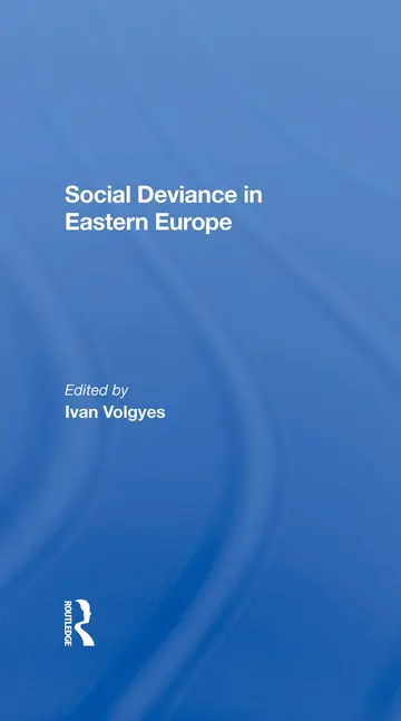 Cover of Social Deviance in Eastern Europe