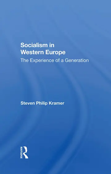 Cover of Socialism in Western Europe