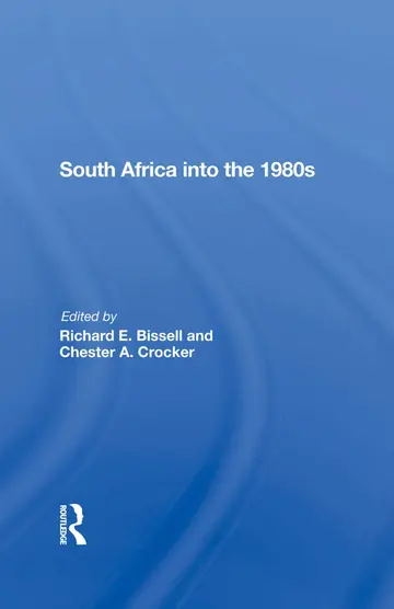 Cover of South Africa into the 1980s