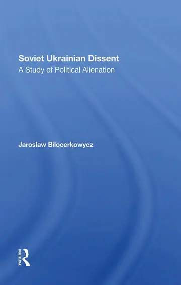 Cover of Soviet Ukrainian Dissent