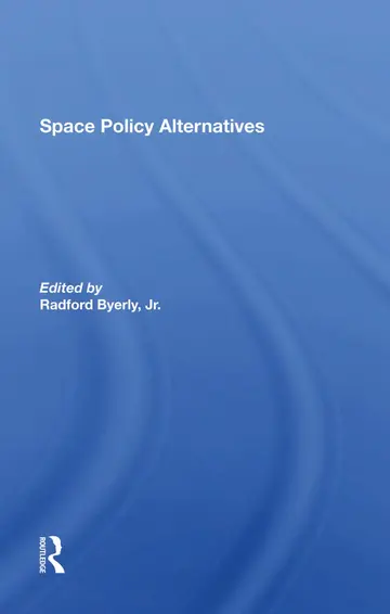Cover of Space Policy Alternatives