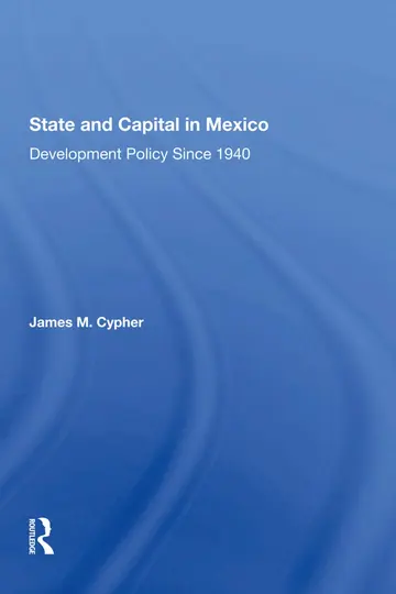 Cover of State and Capital in Mexico