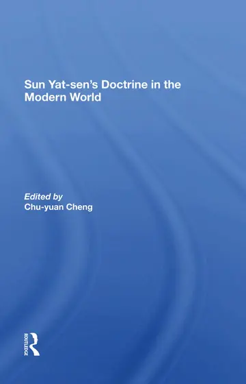 Cover of Sun Yatsen's Doctrine in the Modern World