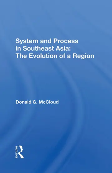 Cover of System and Process in Southeast Asia