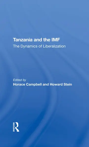 Cover of Tanzania and the Imf