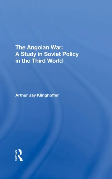 Cover of The Angolan War
