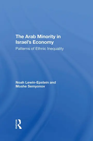 Cover of The Arab Minority in Israel's Economy