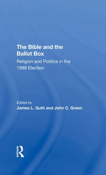 Cover of The Bible and the Ballot Box