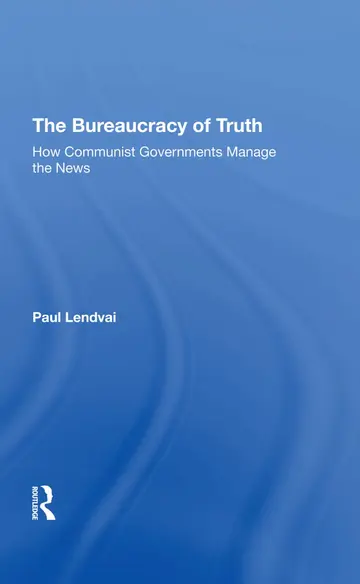 Cover of The Bureaucracy of Truth