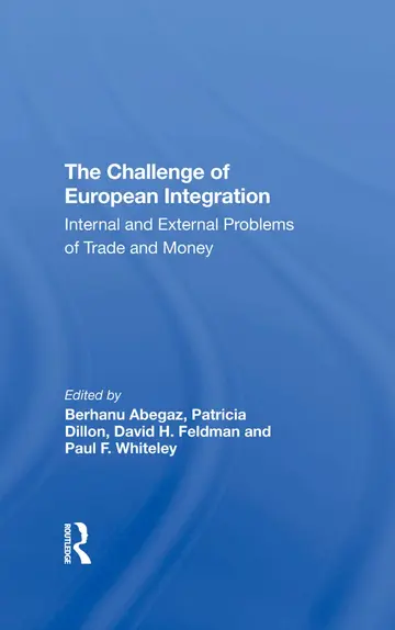 Cover of The Challenge of European Integration