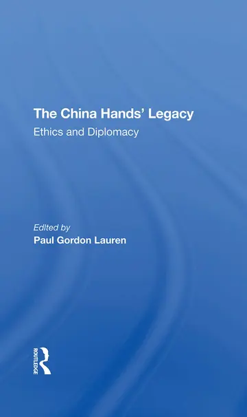 Cover of The China Hands' Legacy
