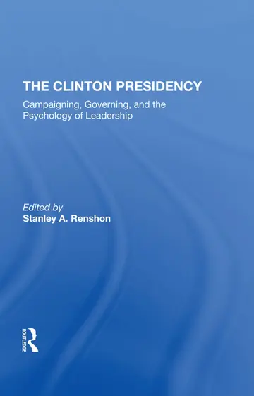 Cover of The Clinton Presidency