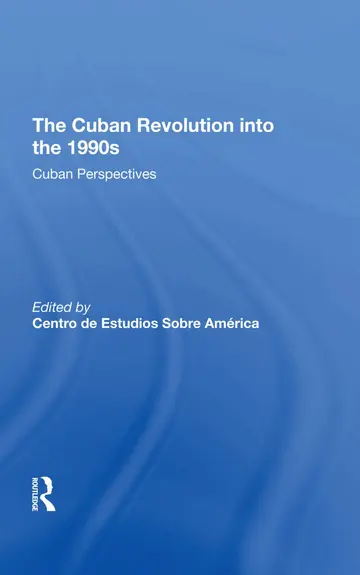 Cover of The Cuban Revolution into the 1990s