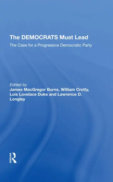 Cover of The Democrats Must Lead