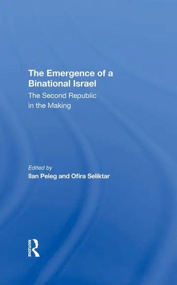 Cover of The Emergence of A Binational Israel