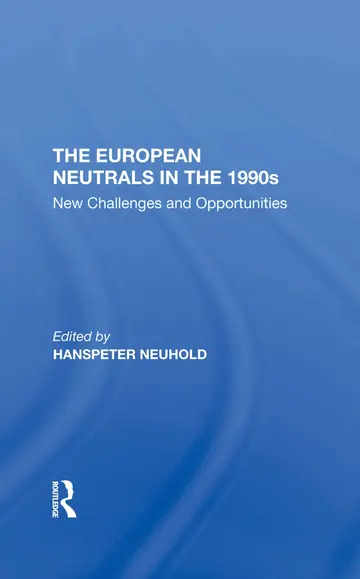 Cover of The European Neutrals in the 1990s