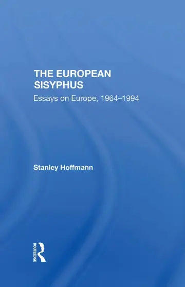 Cover of The European Sisyphus