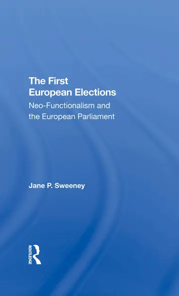 Cover of The First European Elections