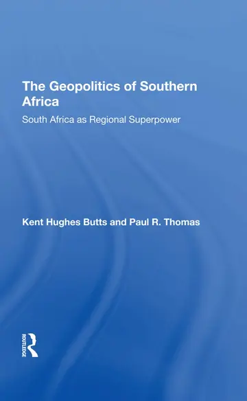 Cover of The Geopolitics of Southern Africa