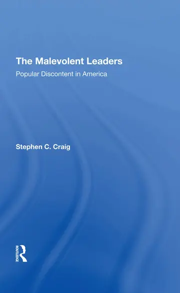 Cover of The Malevolent Leaders