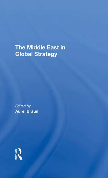Cover of The Middle East in Global Strategy