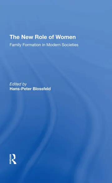 Cover of The New Role of Women