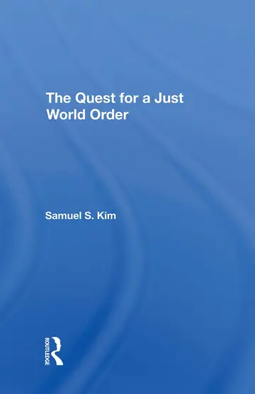 Cover of The Quest for A Just World Order