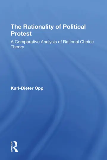 Cover of The Rationality of Political Protest
