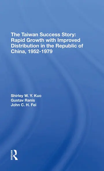Cover of The Taiwan Success Story