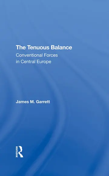 Cover of The Tenuous Balance