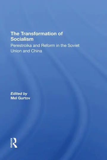 Cover of The Transformation of Socialism