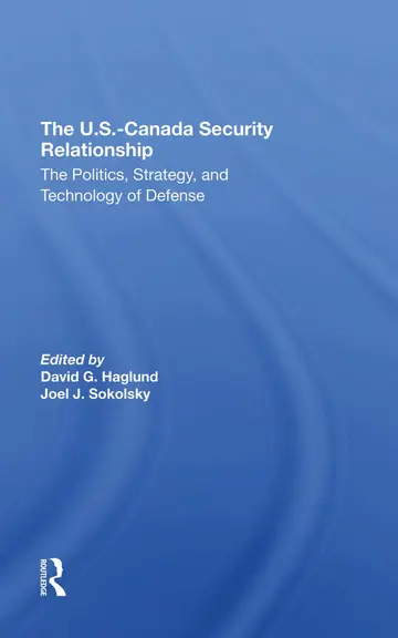 Cover of The U.s.-canada Security Relationship