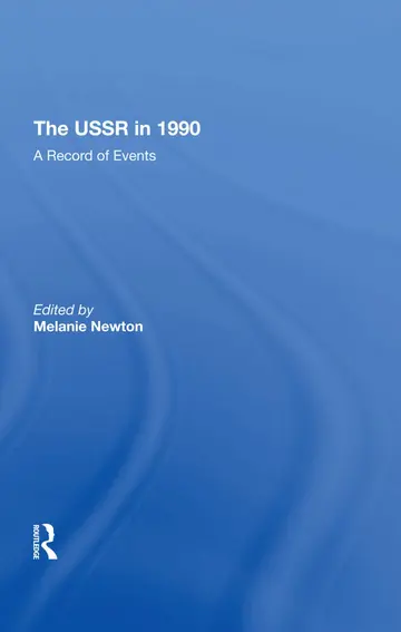 Cover of The Ussr in 1990