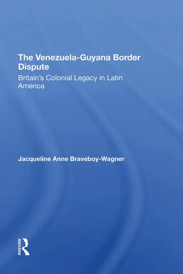 Cover of The VenezuelaGuyana Border Dispute