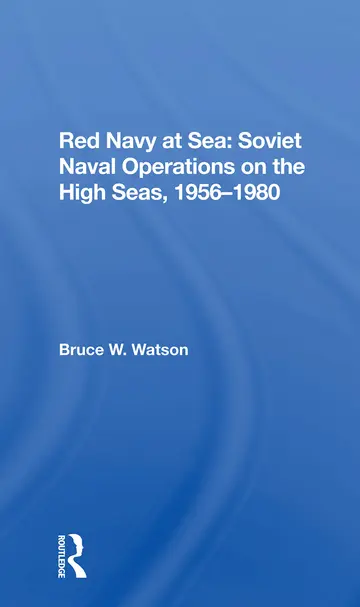 Cover of Red Navy at Sea