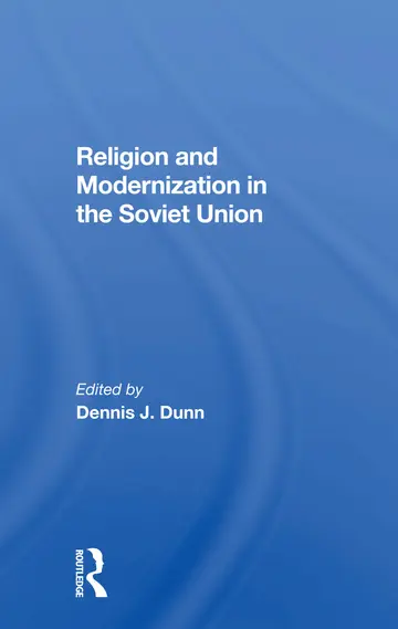 Cover of Religion and Modernization in the Soviet Union