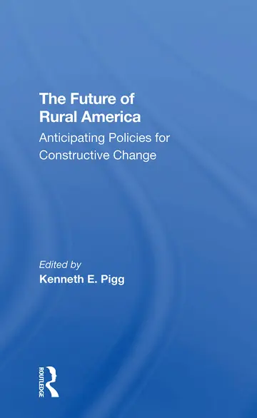 Cover of The Future of Rural America