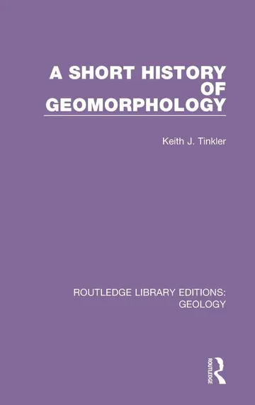 Cover of A Short History of Geomorphology
