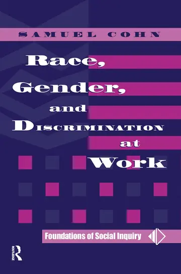 Cover of Race, Gender, and Discrimination at Work