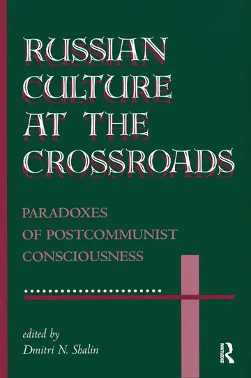 Cover of Russian Culture at the Crossroads