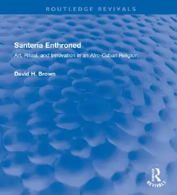 Cover of Santería Enthroned