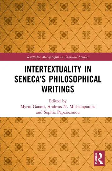 Cover of Intertextuality in Seneca's Philosophical Writings