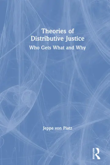 Cover of Theories of Distributive Justice
