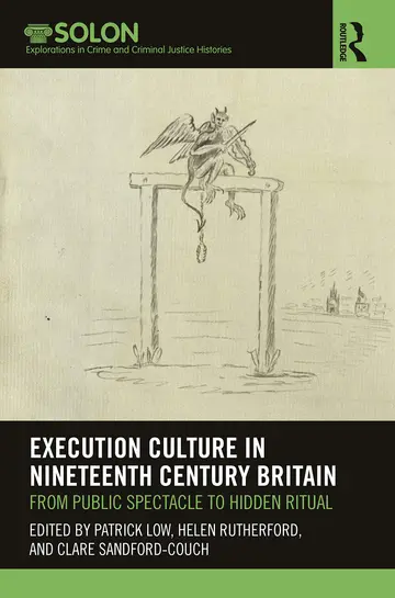 Cover of Execution Culture in Nineteenth Century Britain