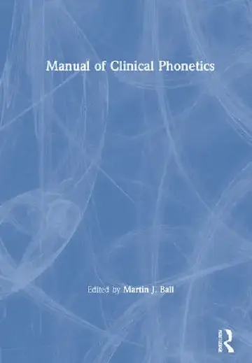 Cover of Manual of Clinical Phonetics