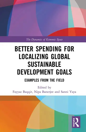 Cover of Better Spending for Localizing Global Sustainable Development Goals