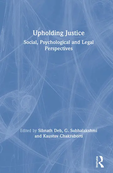 Cover of Upholding Justice